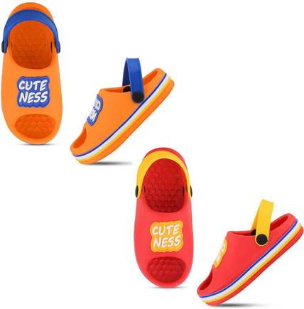 SMARTOTS Boys Sling Back Clogs