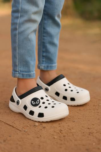 TRZ Boys Sling Back Clogs