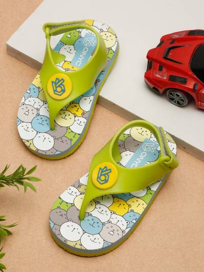 ONYC Boys & Girls Velcro T-bar Sandals