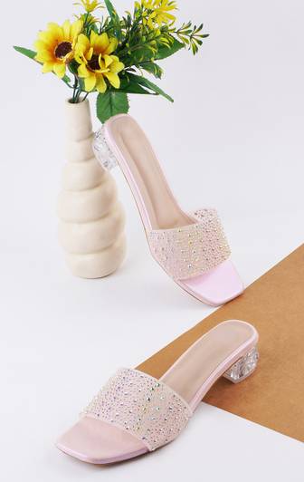 Hitway Girls Slip-on Heels