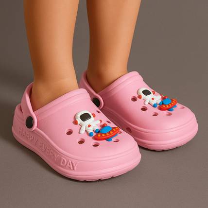 Trendmode Boys & Girls Sling Back Clogs
