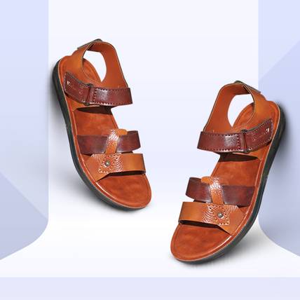 WALKLINE Boys Velcro Flats