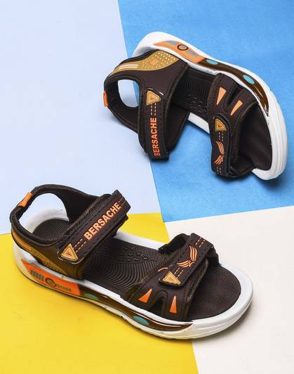 BERSACHE Boys Velcro Sports Sandals