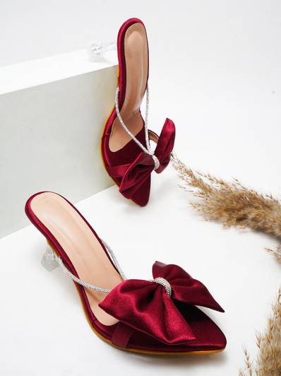 TRYME Girls Slip-on Heels