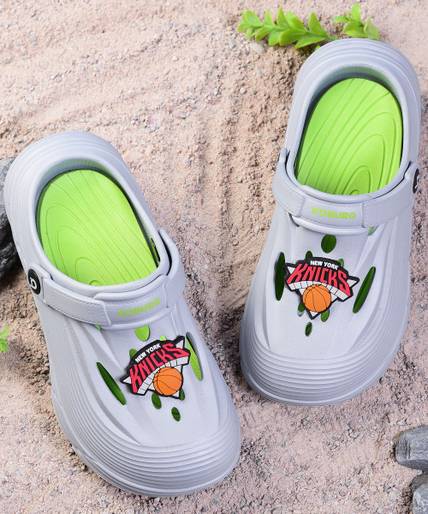 Koburg Boys Strap Clogs