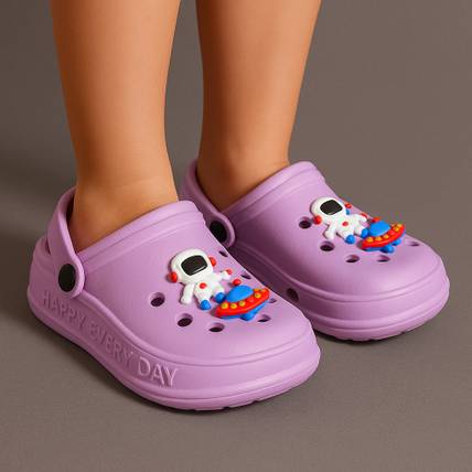 Trendmode Boys & Girls Sling Back Clogs