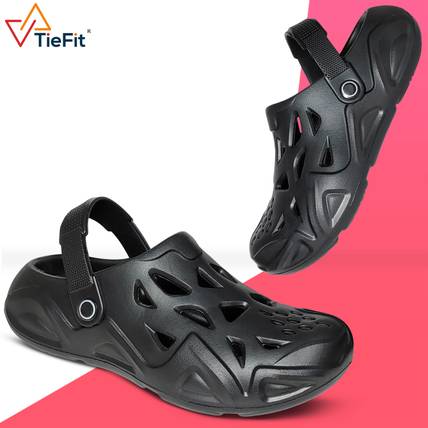 TieFit Boys Sling Back Clogs