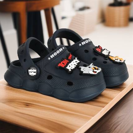 Hooh Tom & Jerry Boys & Girls Sling Back Clogs