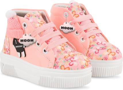 Hooh Girls Zip Formal Boots