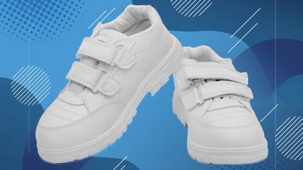 Elecant Boys & Girls Velcro Derby Shoes