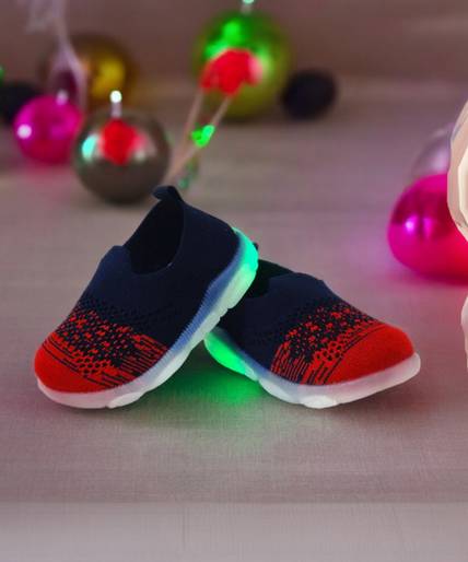 Coolz Boys & Girls Slip on LED Shoes