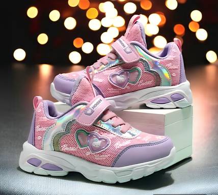 Hooh Boys & Girls Velcro Sneakers