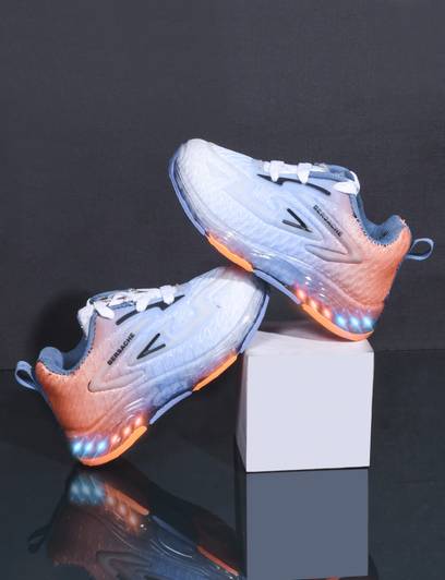 BERSACHE Boys & Girls Lace Running Shoes