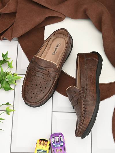 Steprite Boys Slip on Loafers