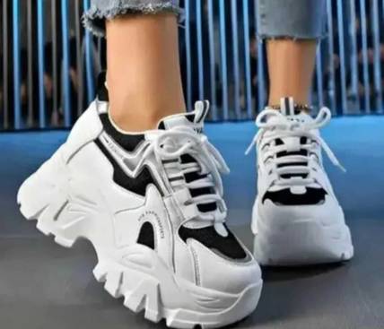 TERFILL Girls Lace Sneakers