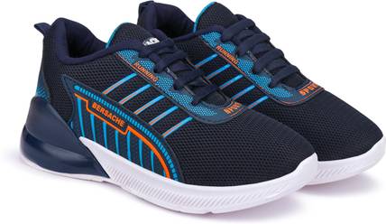 BERSACHE Boys Lace Running Shoes