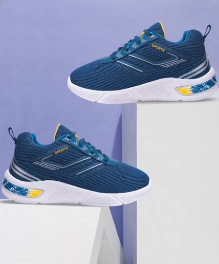 BERSACHE Boys Lace Running Shoes