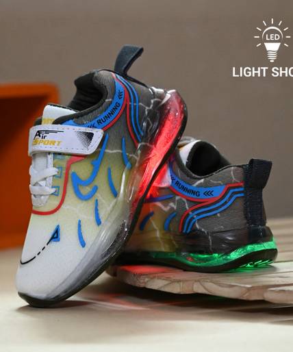 Birde Boys Velcro Running Shoes