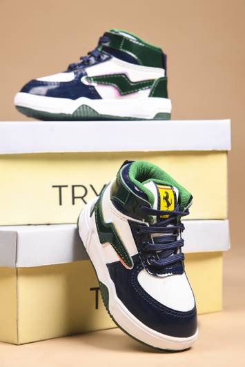 kats Boys Lace Sneakers