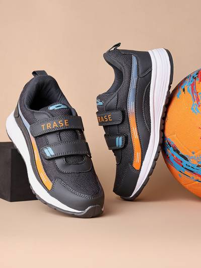 TRASE Boys & Girls Velcro Running Shoes