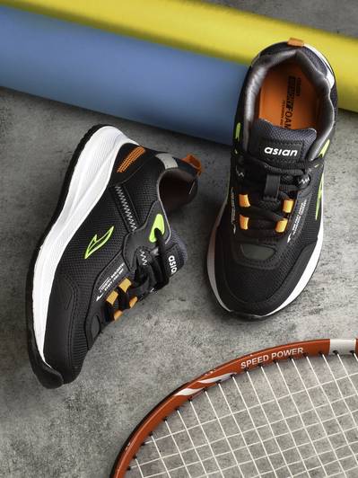 asian Boys Lace Running Shoes