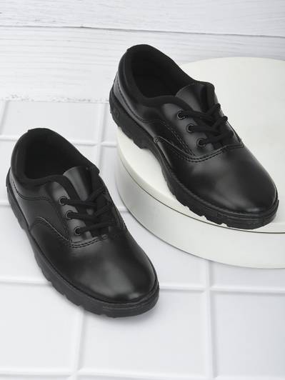 Prefect By Liberty Boys Lace School Shoes