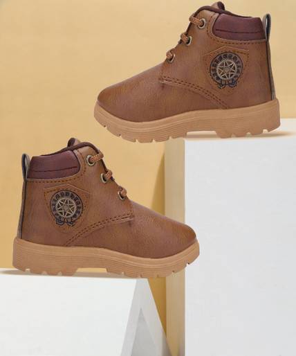 BERSACHE Boys Lace Sneakers