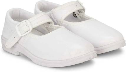 SKITE Girls Buckle School Shoes