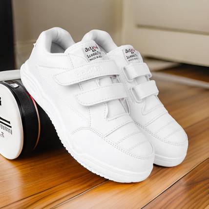 action Boys & Girls Velcro School Shoes