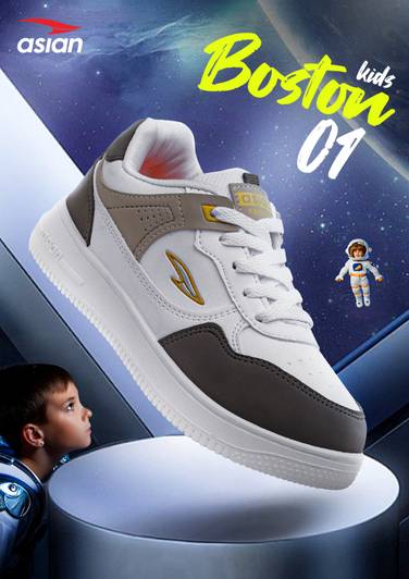 asian Boys Lace Sneakers