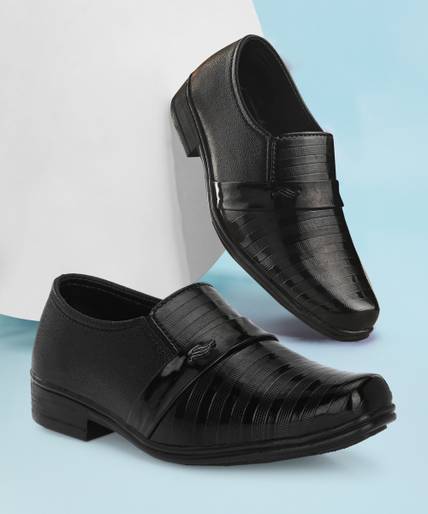 K' Footlance Boys Slip on Derby Shoes