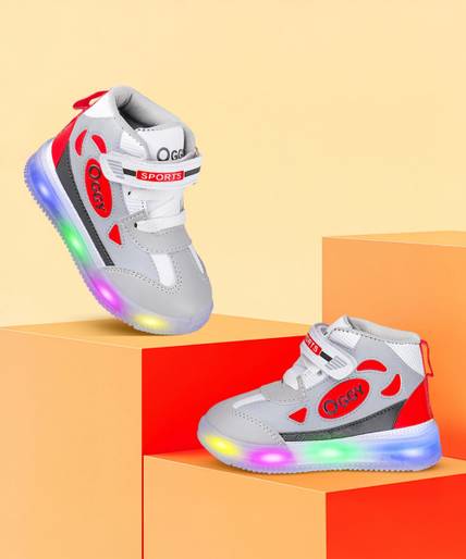 Crazyly Boys & Girls Velcro Sneakers