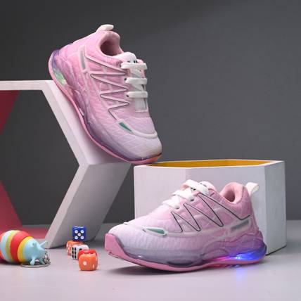 Birde Boys & Girls Lace Walking Shoes
