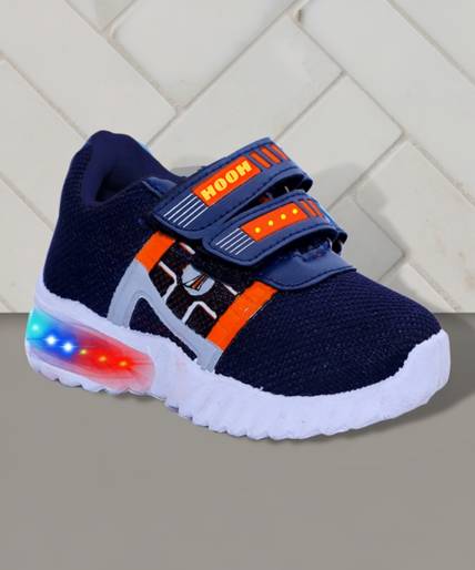 BOOMER CUBS Boys & Girls Velcro Running Shoes