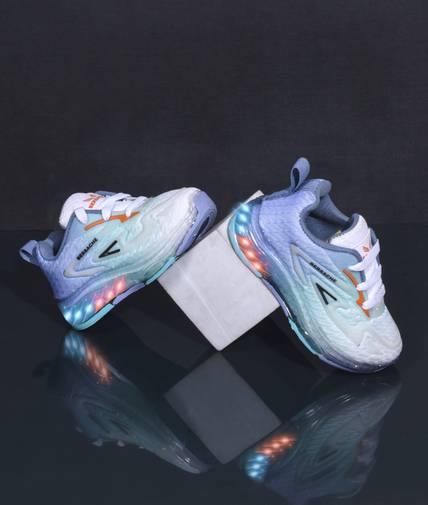 BERSACHE Boys & Girls Lace Running Shoes