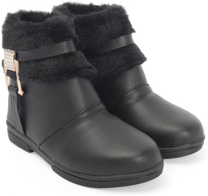 Freeplay Girls Zip Casual Boots