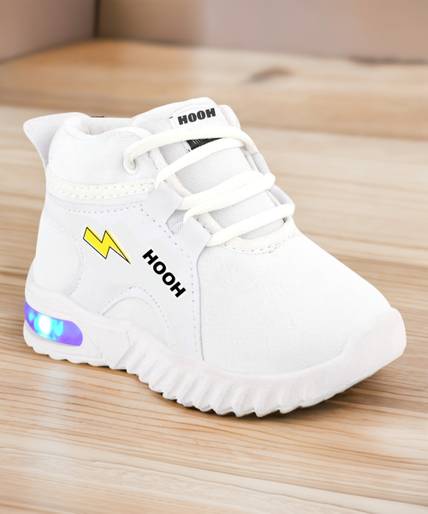 HOOH - Now comfort in fashion Boys & Girls Lace Running Shoes