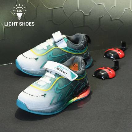 Birde Boys Velcro Running Shoes