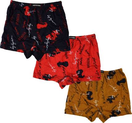 SMARTER KIDS Short For Boys Casual Printed Pure Cotton