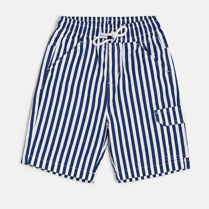 MINI KLUB Short For Boys Casual Self Design Pure Cotton
