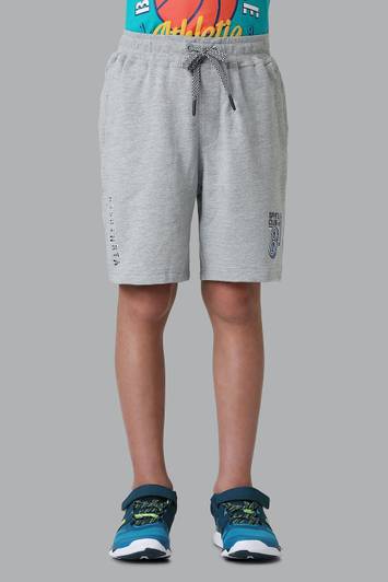 VAN HEUSEN Short For Boys Casual Solid Polycotton
