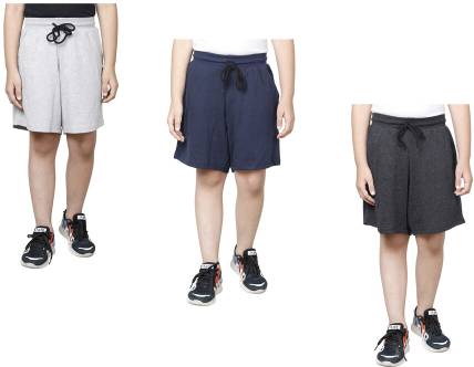 IndiWeaves Short For Boys Casual Solid Pure Cotton