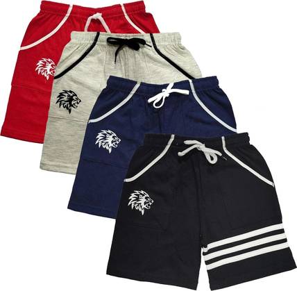 ATLANS Short For Boys Casual Printed Cotton Blend