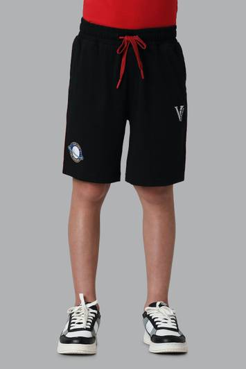 VAN HEUSEN Short For Boys Casual Solid Polycotton
