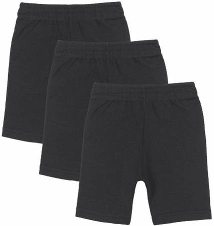 BodyCare Short For Girls Casual Solid Cotton Blend