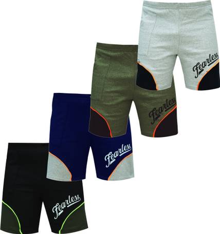 CUTE TREND Short For Boys Casual Printed Pure Cotton