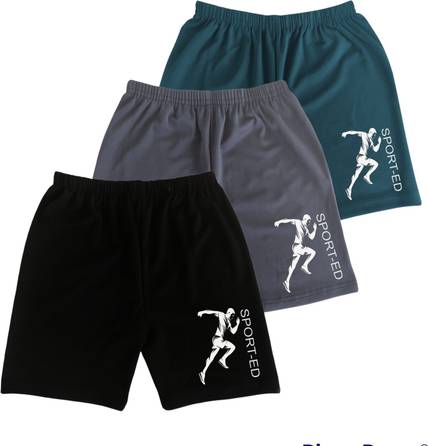 AMAZEE Short For Boys Casual Printed Lycra Blend