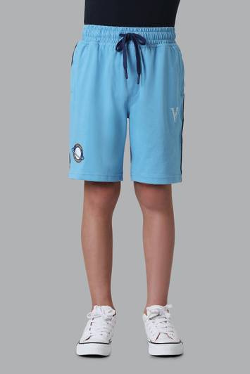 VAN HEUSEN Short For Boys Casual Solid Polycotton