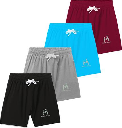 MIST N FOGG Short For Boys & Girls Casual Solid Polyester