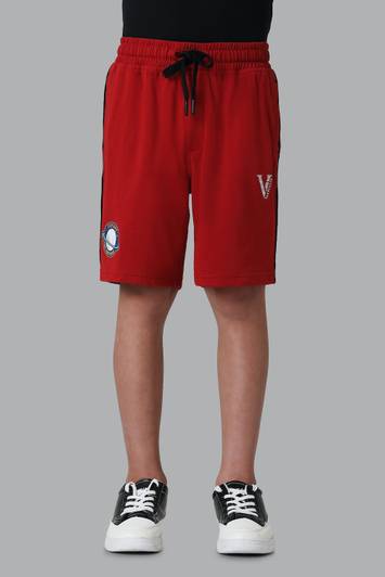 VAN HEUSEN Short For Boys Casual Solid Polycotton